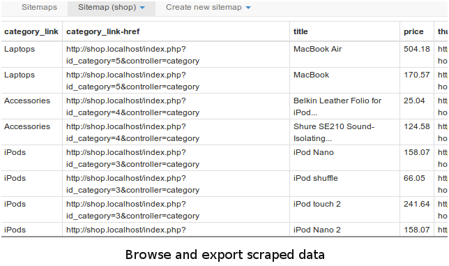 Web Scraper - 网络爬虫插图3
