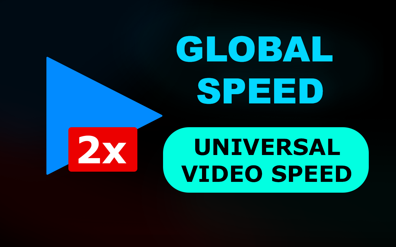 Global Speed-网页视频倍速播放工具插图