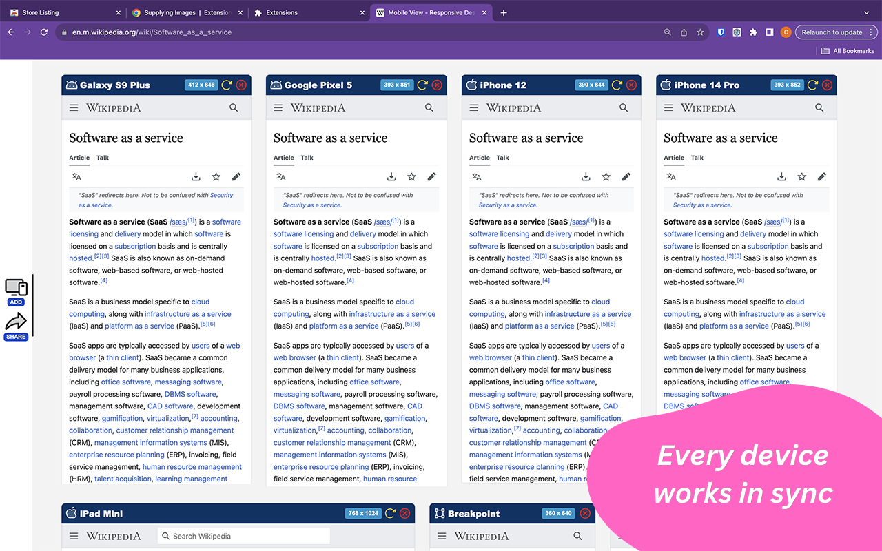 Mobile View: Test responsive designs fast插图