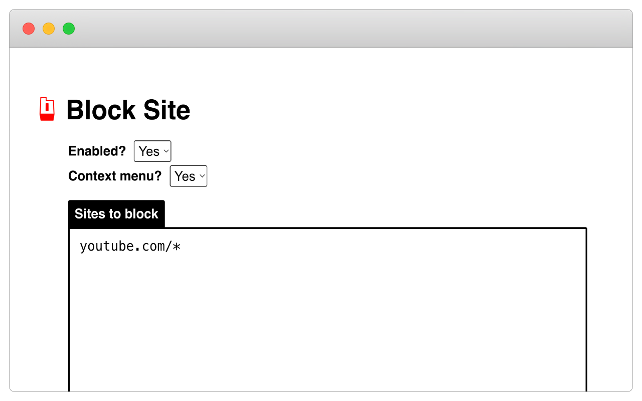 Block Site插图