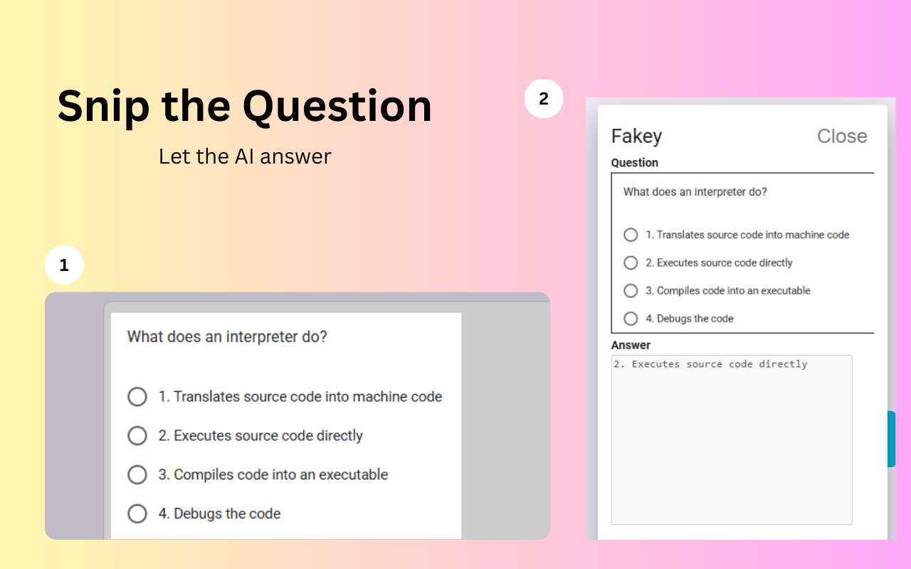 Fakey - Manga Translator, Quiz Assistant and More!插图