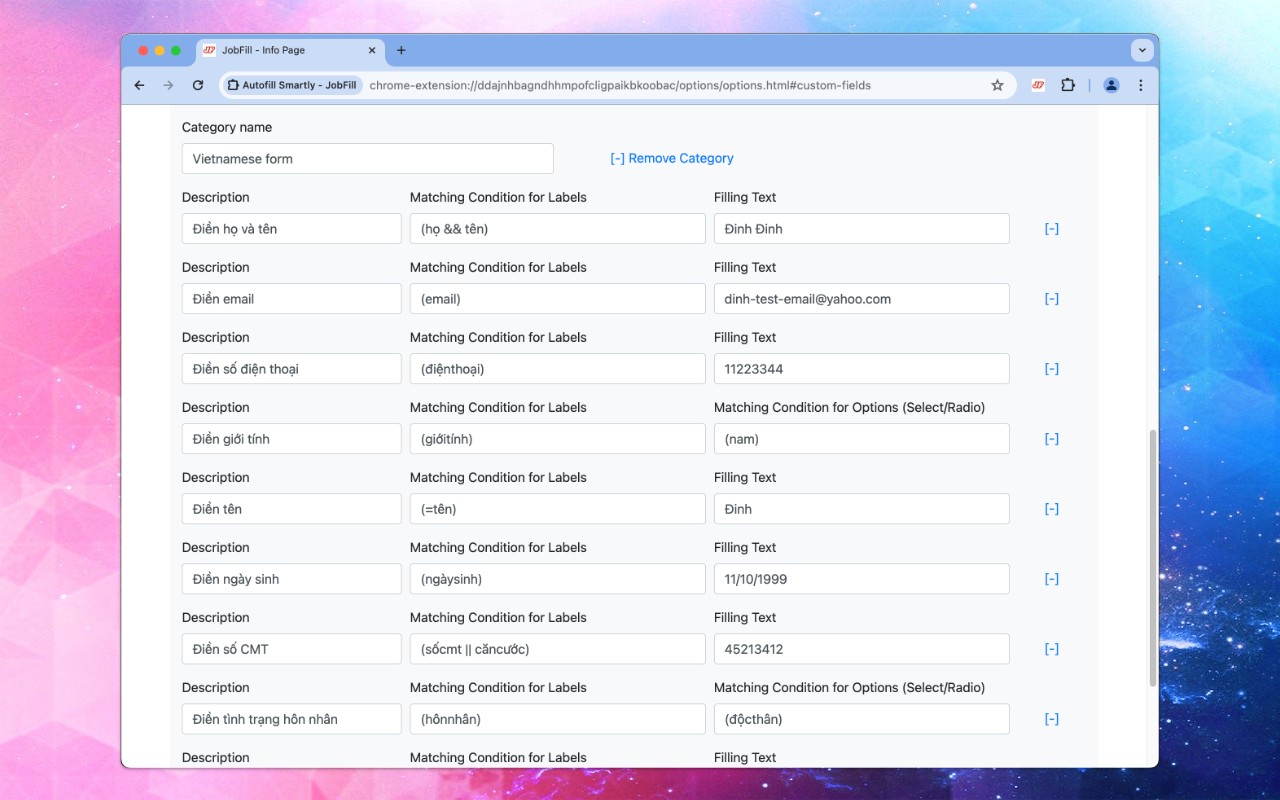 Autofill Smartly - JobFill插图