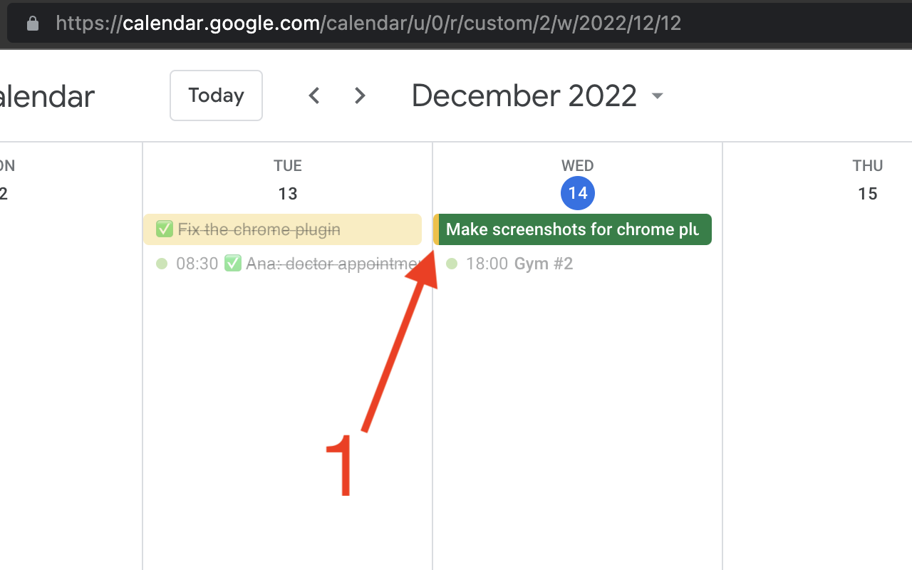 Google Calendar Event Checker插图