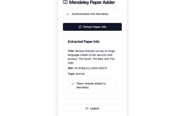 Mendeley Referencer插图