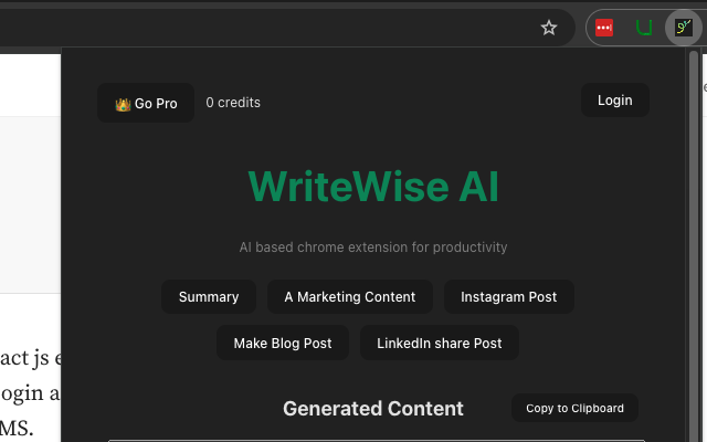 WriteWise AI插图