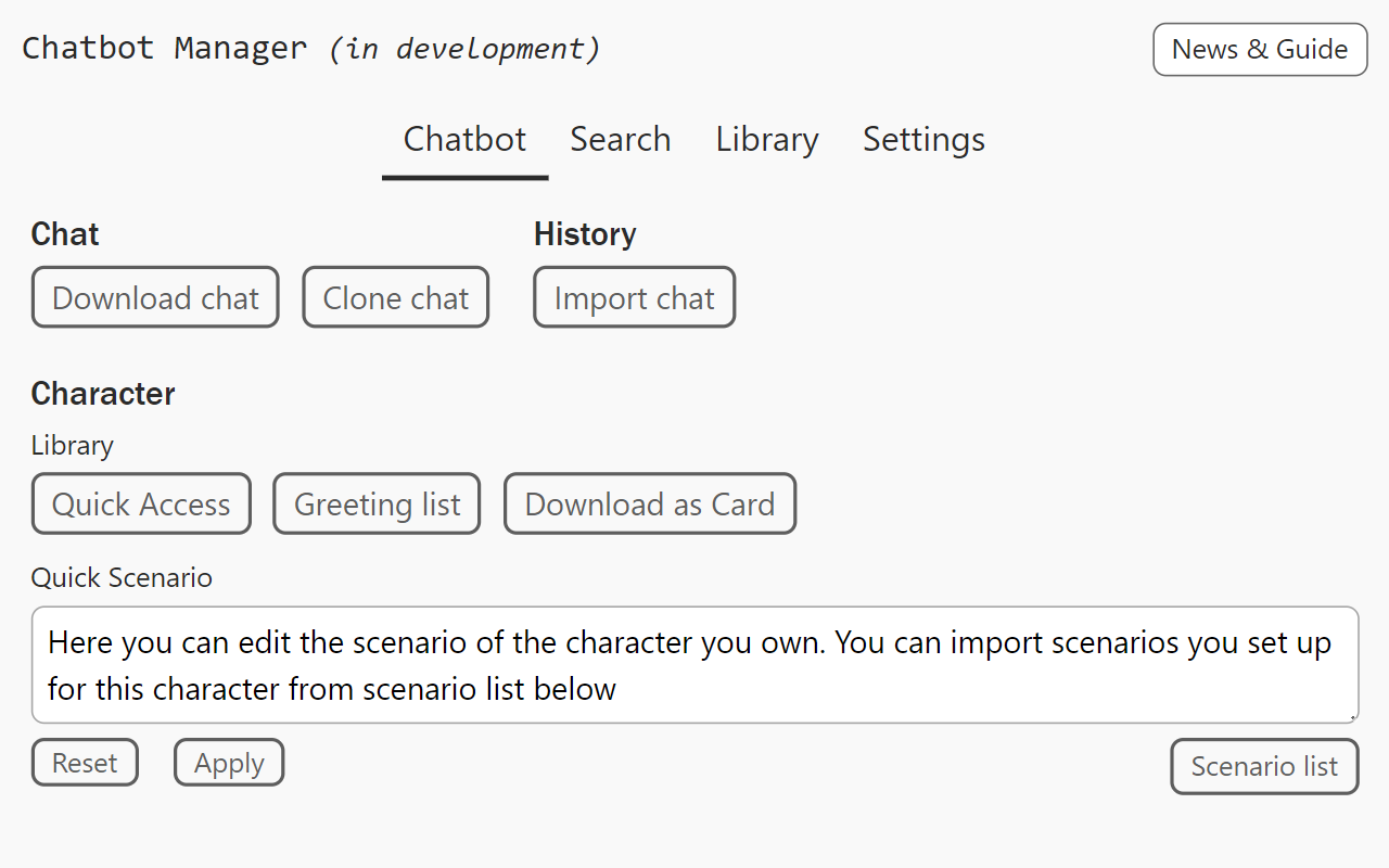 Chatbot Manager插图