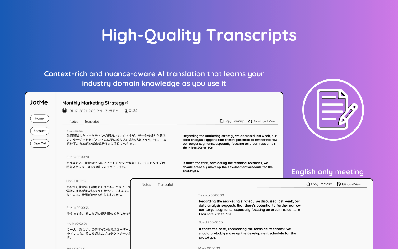 Google Meet Translation and AI Note Taker插图