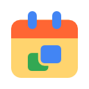Google 日历重复事件缩略图