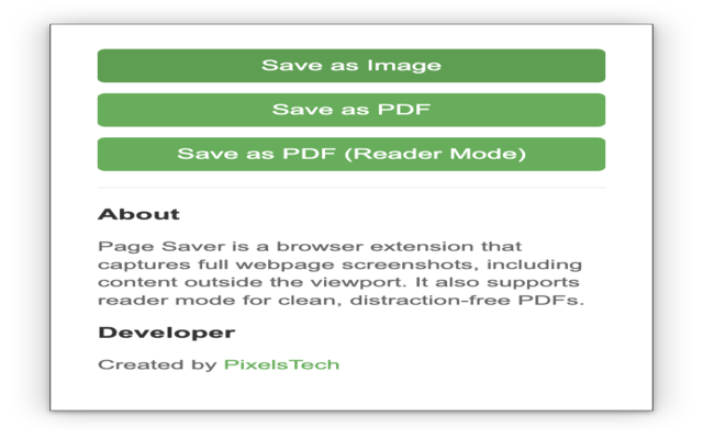 Page Saver插图
