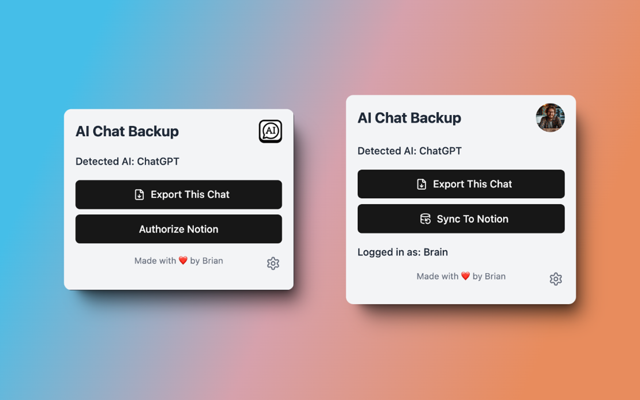 ChatGPT 和 AI 备份:导出 Markdown 和 Notion 同步插图