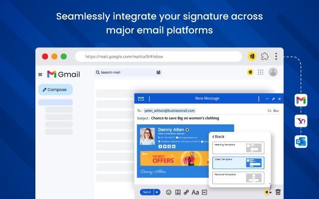 Email Signature | Name.page - HTML Email Signature Generator插图
