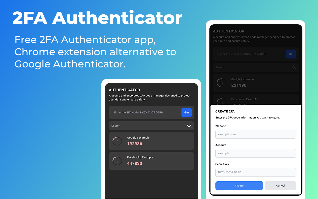 2FA Authenticator插图
