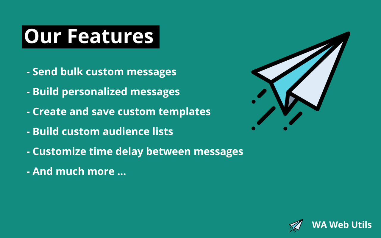 WA Web Utils - Message Sender插图