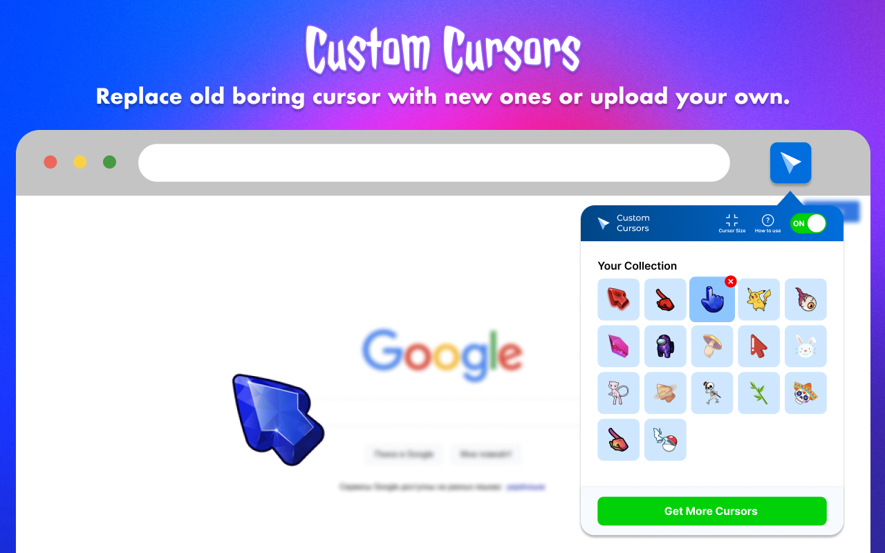 Custom Cursor Changer for Edge插图