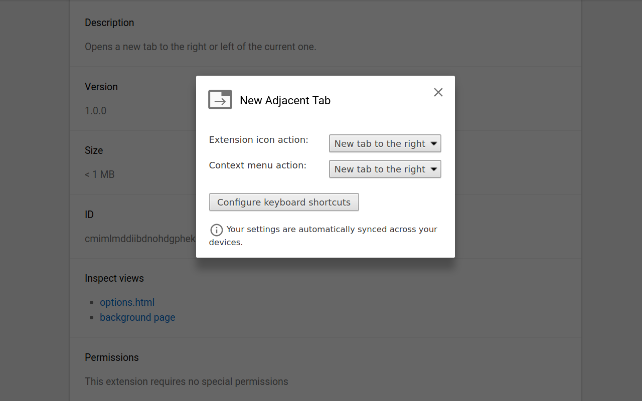New Adjacent Tab插图