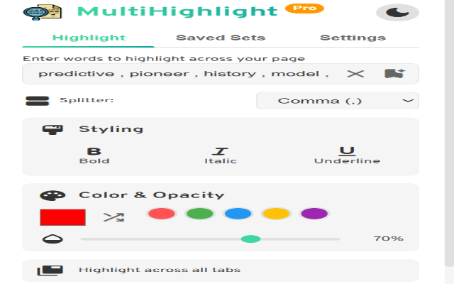 MultiHighlight插图