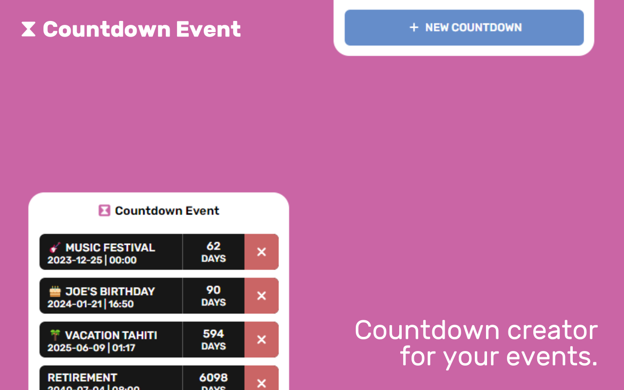 Countdown Event插图