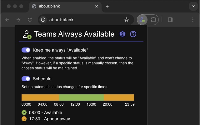 Teams Always Available插图
