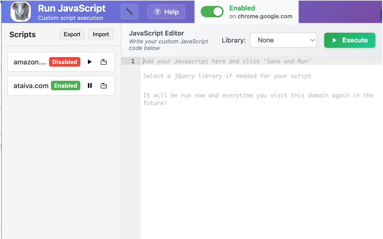 Run Javascript插图