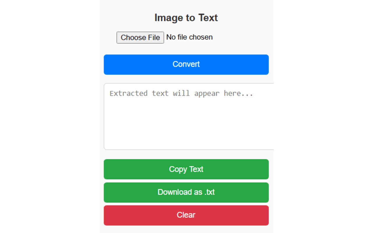 Image to Text Converter插图