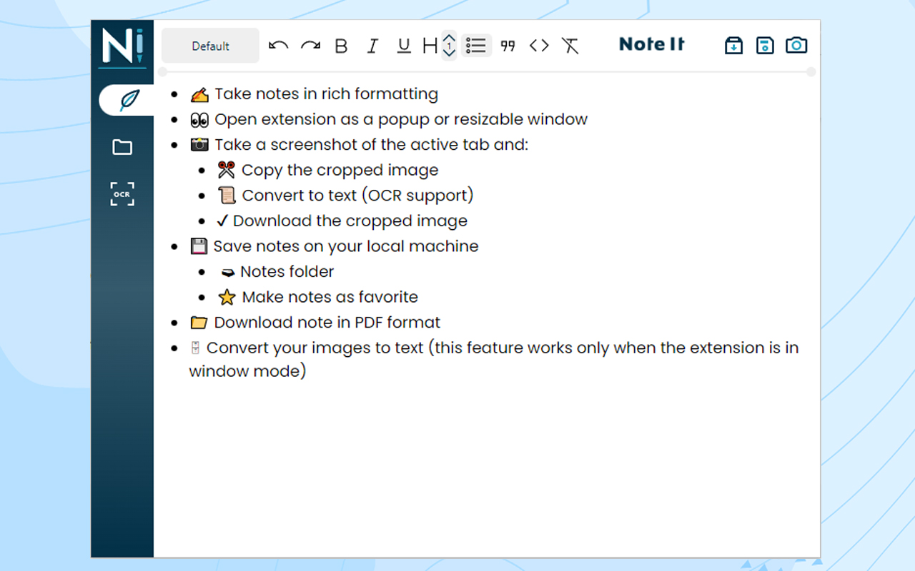 Note It - Notes & OCR插图