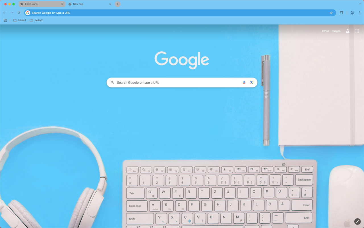 Blue Workspace插图