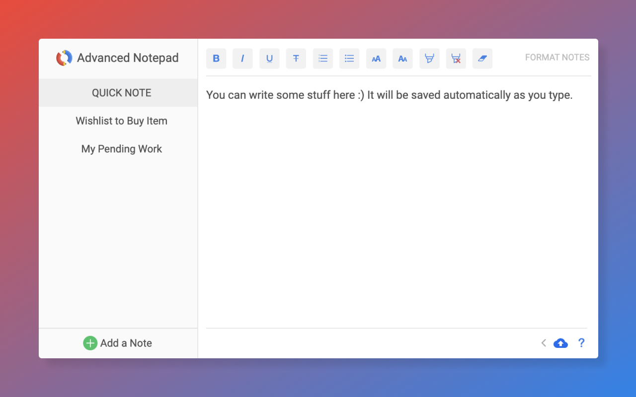 Advanced Notepad插图