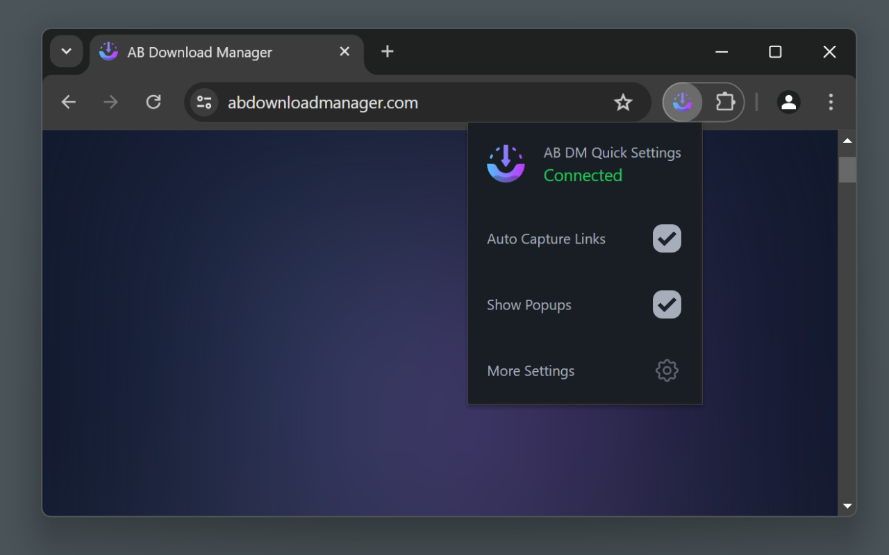 AB Download Manager Browser Integration插图