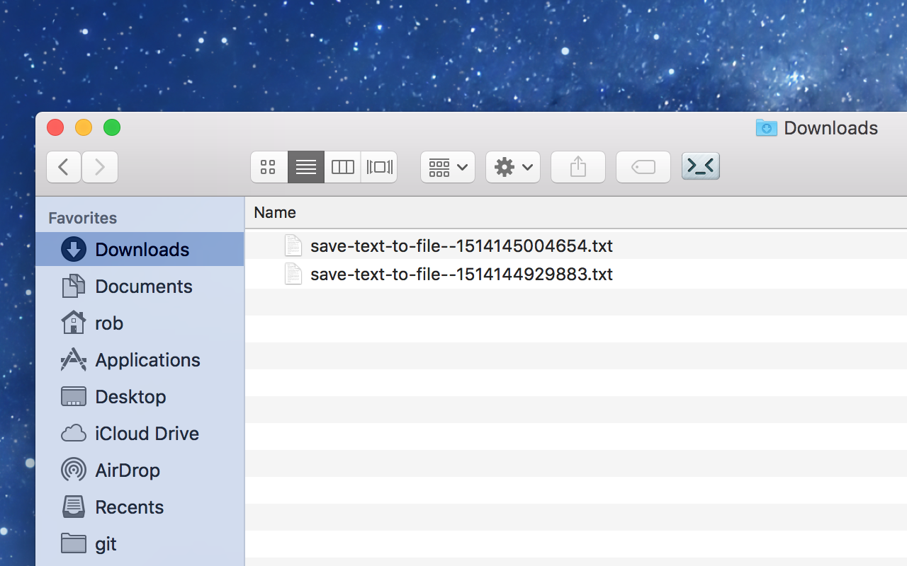 Save Text to File插图