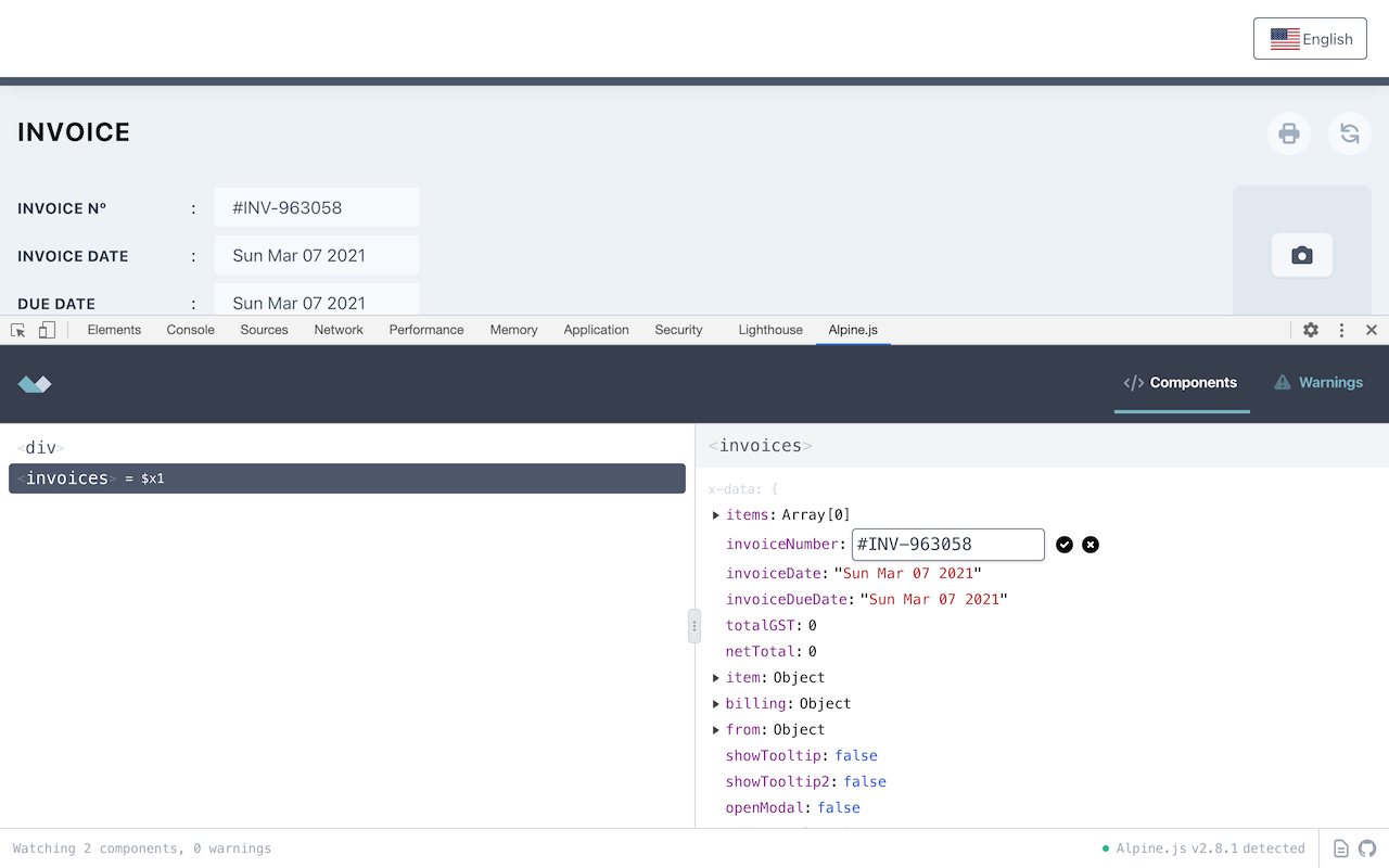 Alpine.js devtools插图 Alpine.js devtools插图