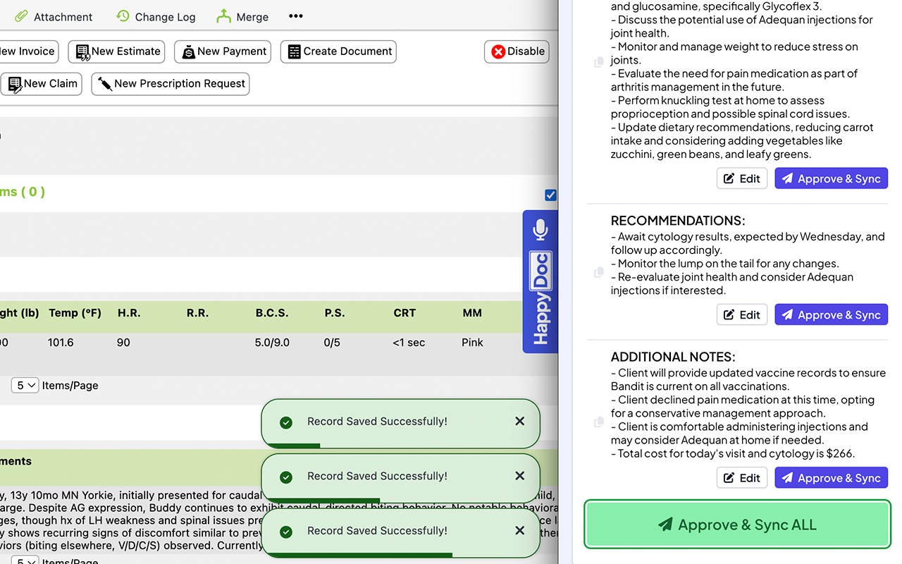 HappyDoc Chrome Extension插图 HappyDoc Chrome Extension插图
