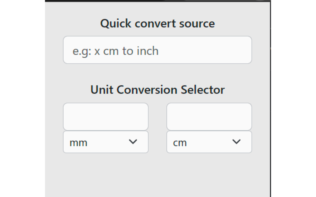 Quick Unit Converter插图