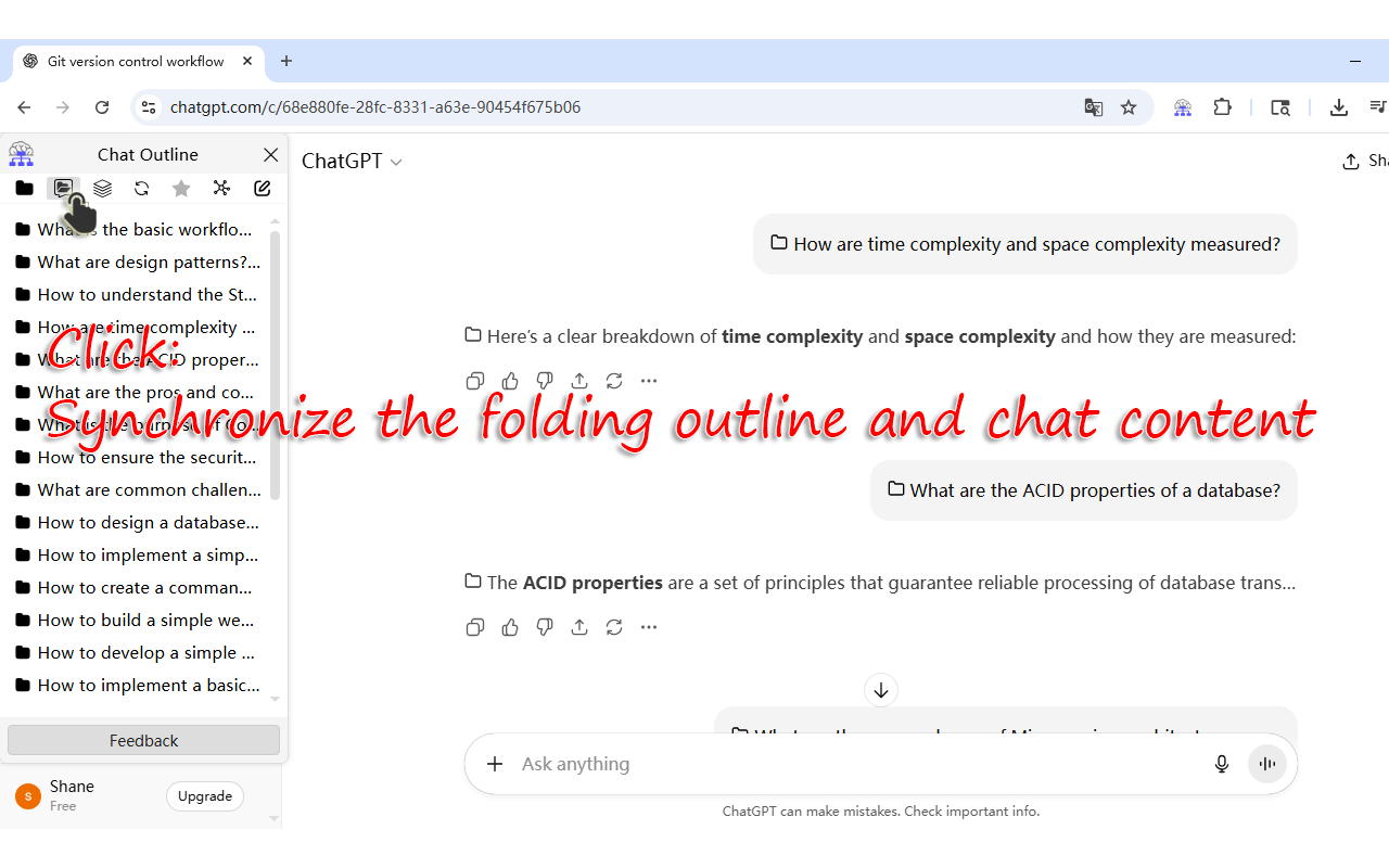 聊天大纲Plus - ChatGPT、DeepSeek等平台的导航和书签助手插图