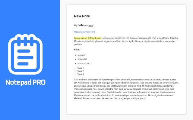 Notepad PRO - 记事本插图 Notepad PRO - 记事本插图