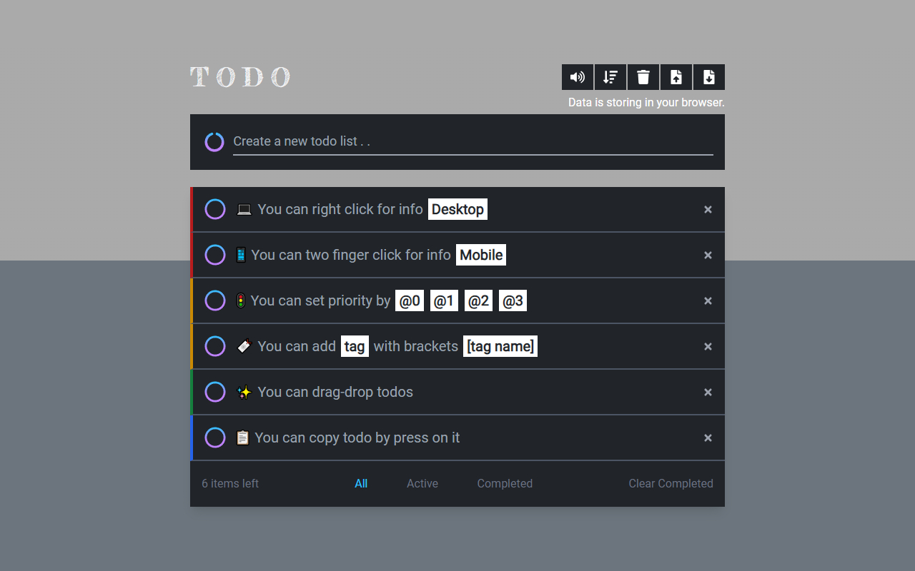 Todo App插图 Todo App插图