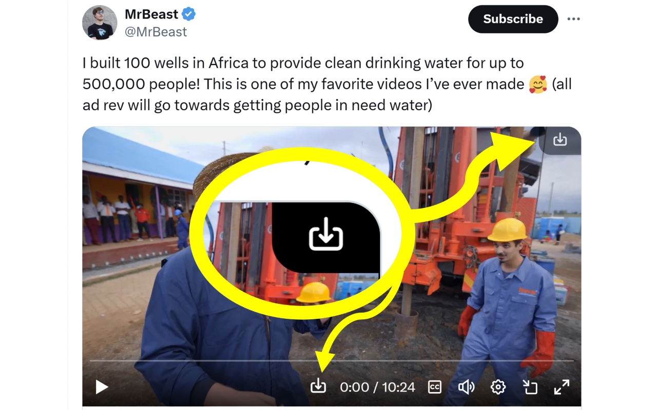X Twitter 视频下载插图