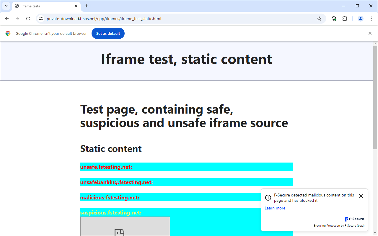 F-Secure 浏览保护插图
