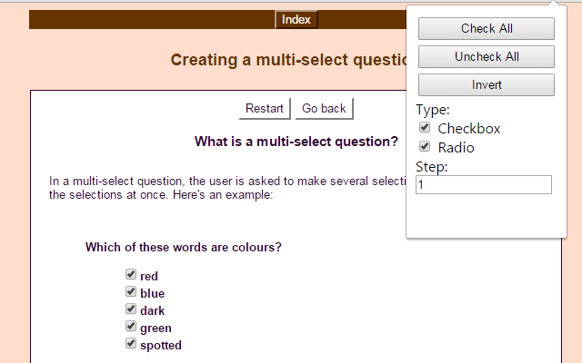 Automatic Checker插图 Automatic Checker插图