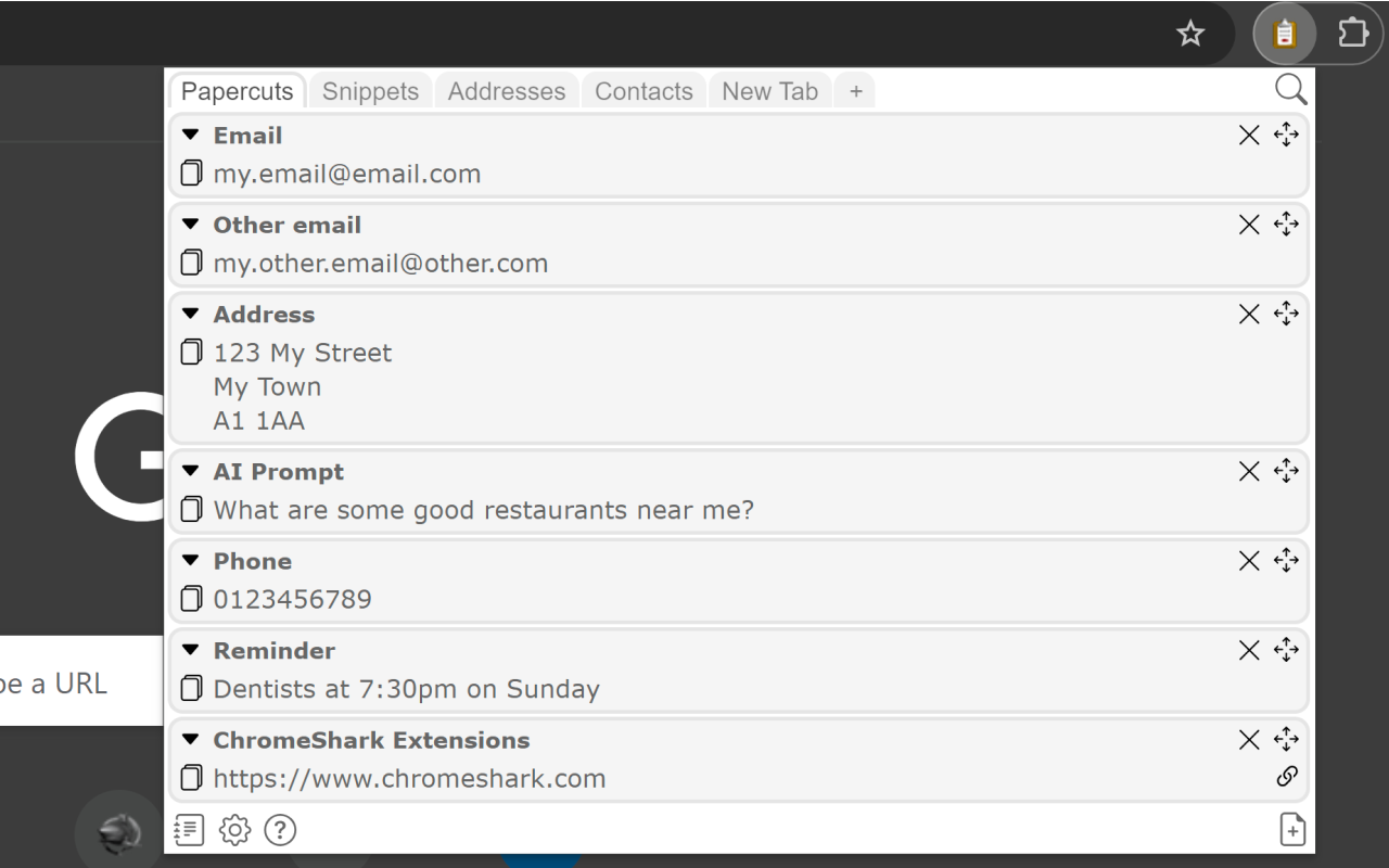 Papercuts - Notes and Snippets插图