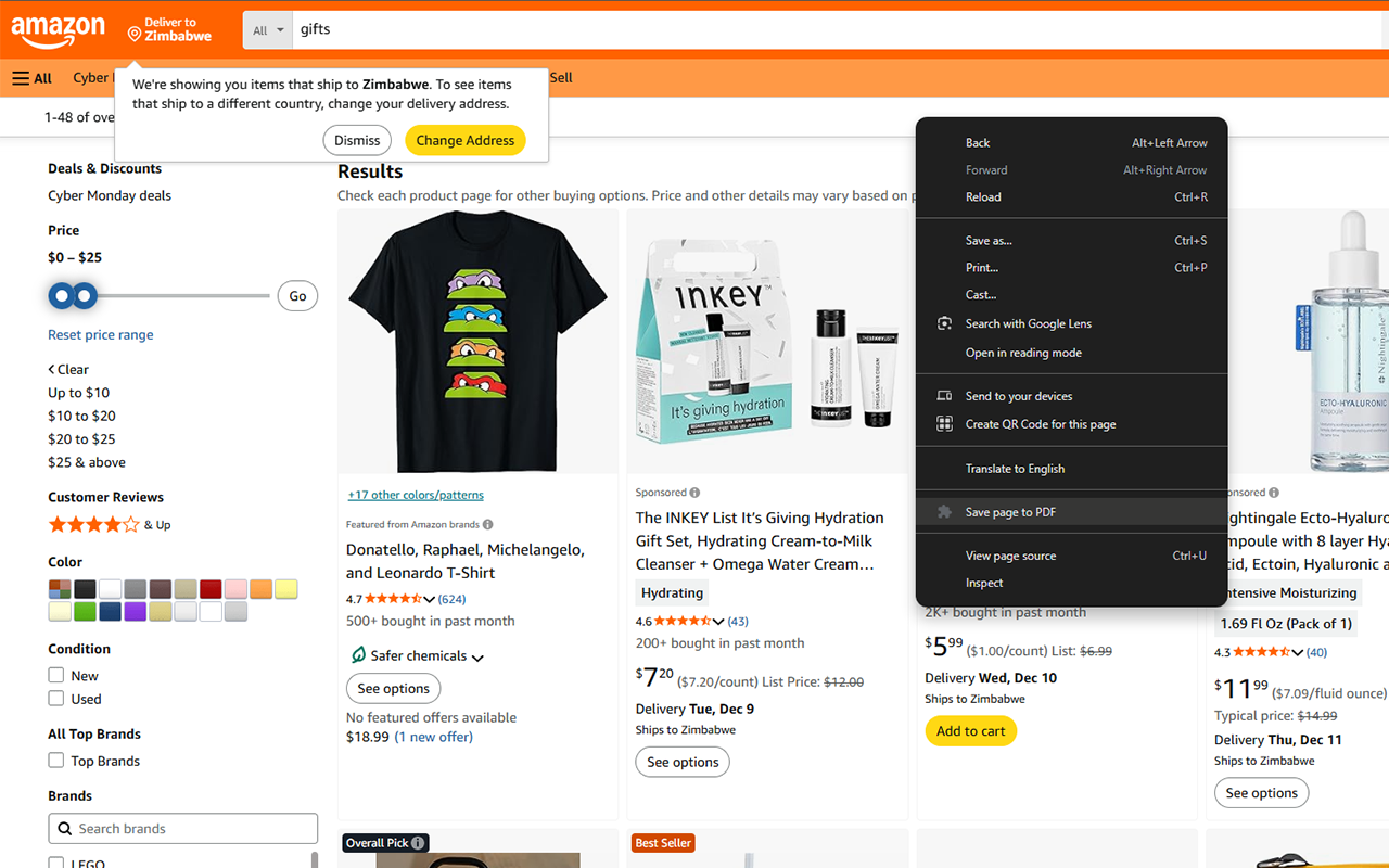 Save Page to PDF插图 Save Page to PDF插图