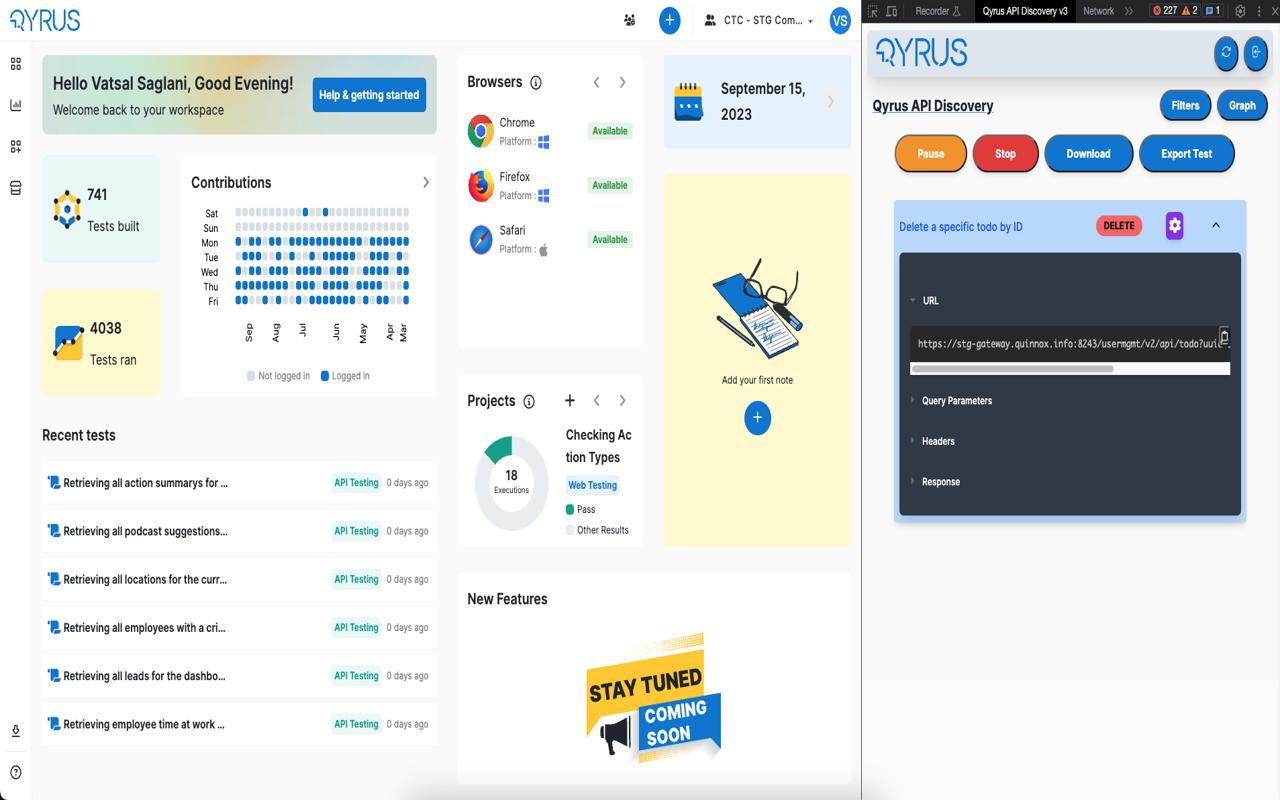 Qyrus API Discovery插图 Qyrus API Discovery插图