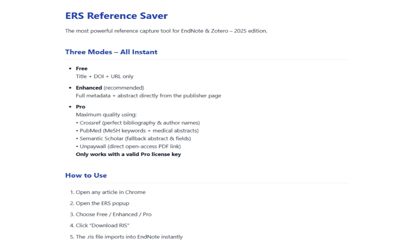 ERS Reference Saver插图 ERS Reference Saver插图