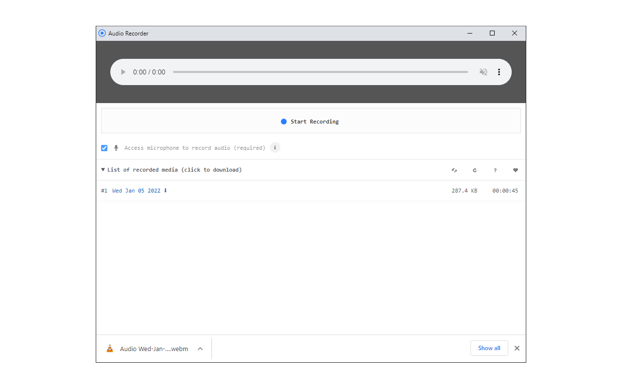 Audio Recorder插图 Audio Recorder插图