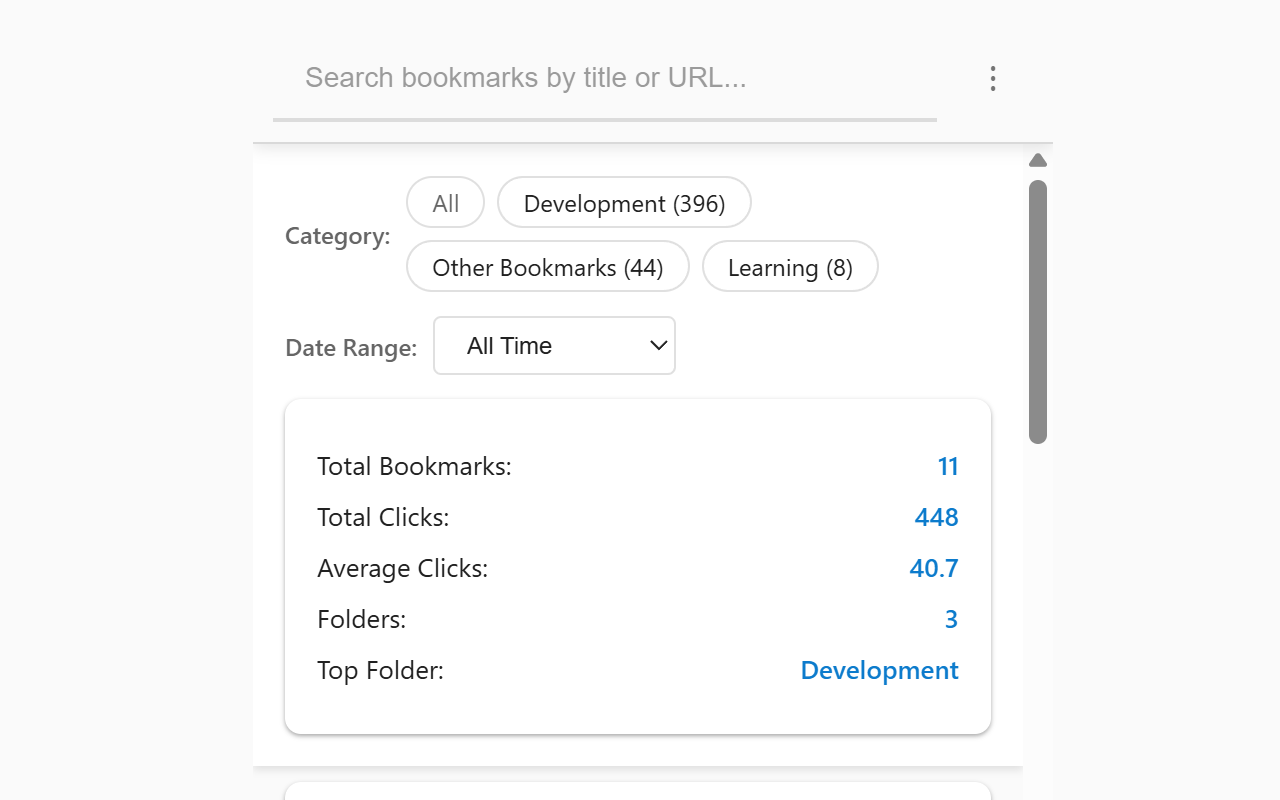 书签点击统计插图 书签点击统计插图