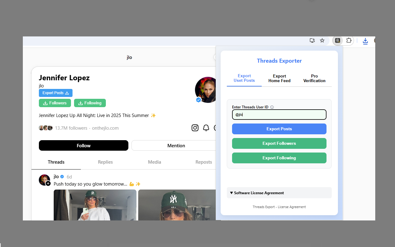 Threads Exporter插图 Threads Exporter插图