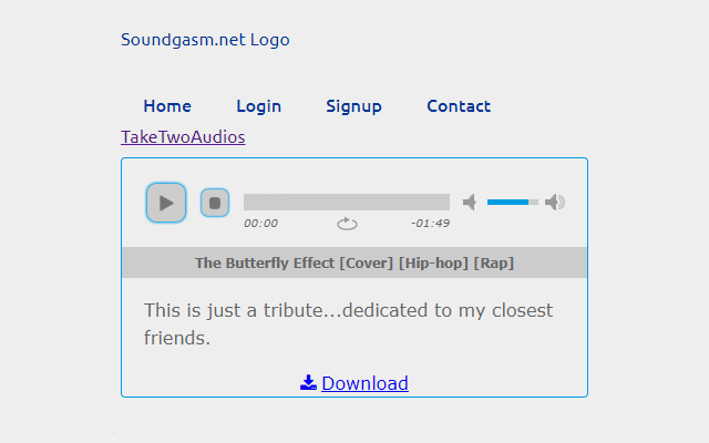Soundgasm download button插图