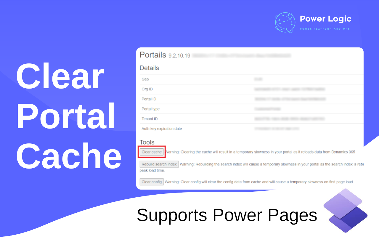 Clear Portal Cache插图 Clear Portal Cache插图