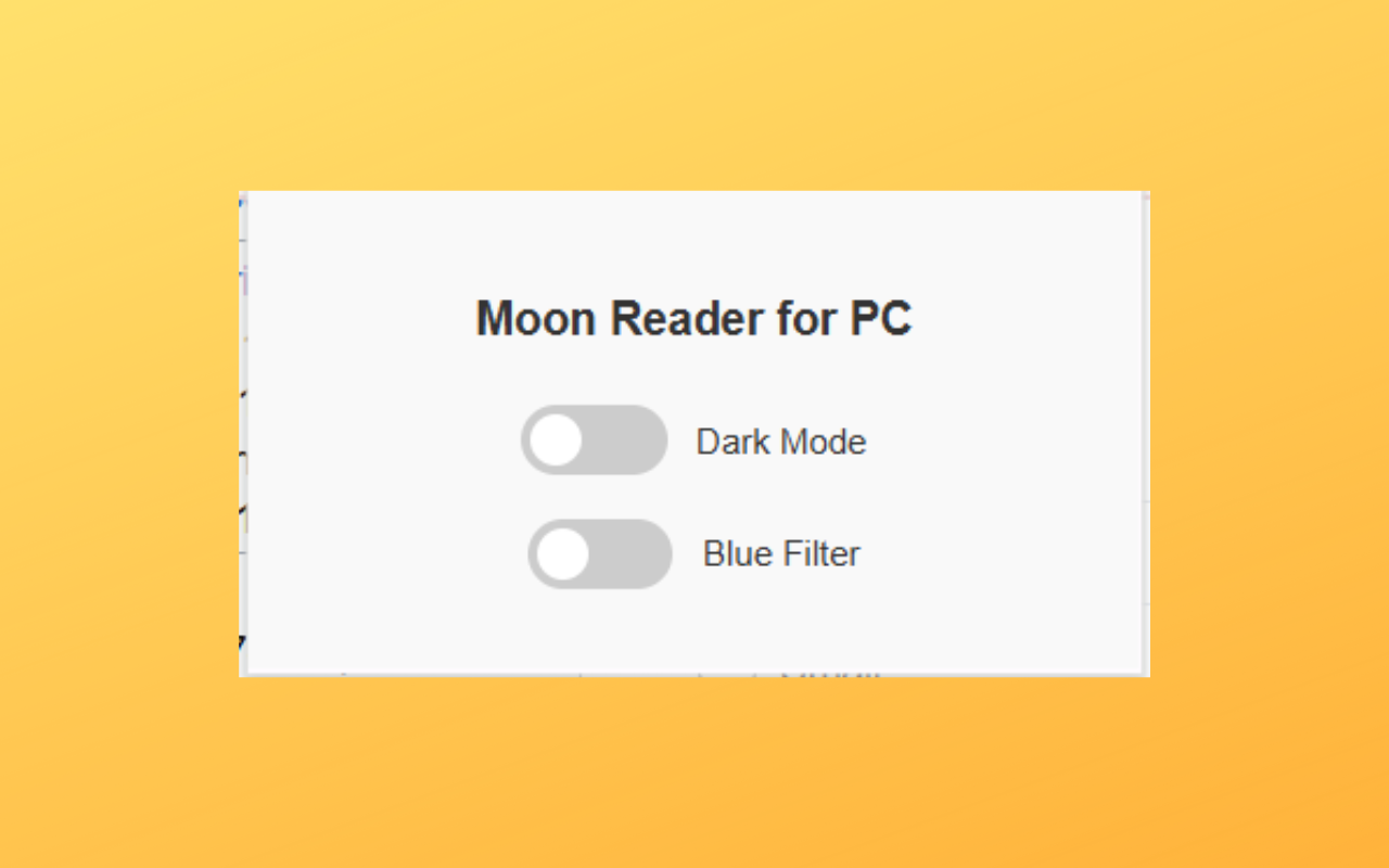 Moon Reader For PC插图 Moon Reader For PC插图