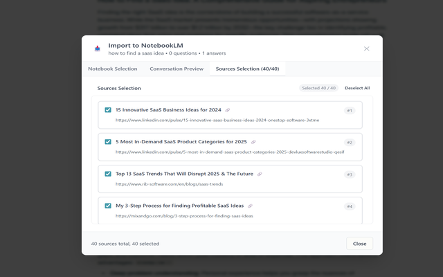 Perplexity to NotebookLM插图