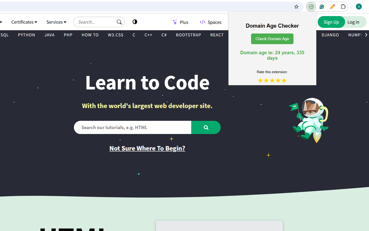 Domain Age Checker - 100% Working & Checks Instantly插图